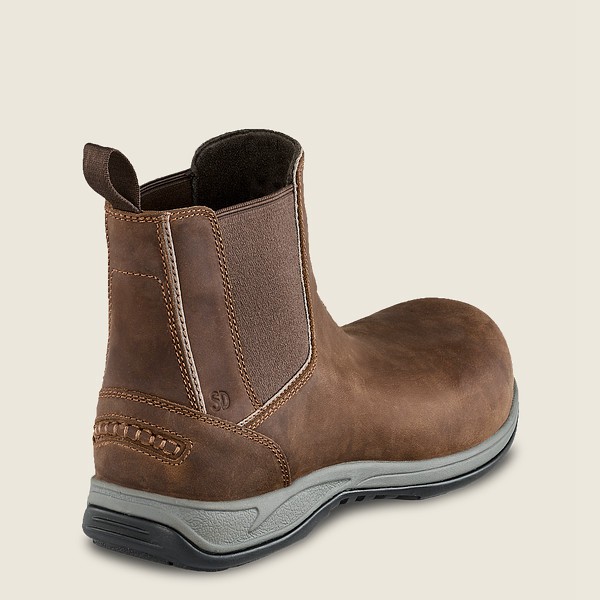 Botas de Seguridad Red Wing Hombre Marrom - Comfortpro - 6-Inch Toe Romeo - 506-NDKQIR